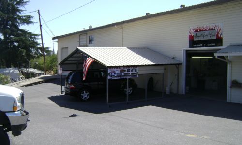 Steel Building as Retail Space