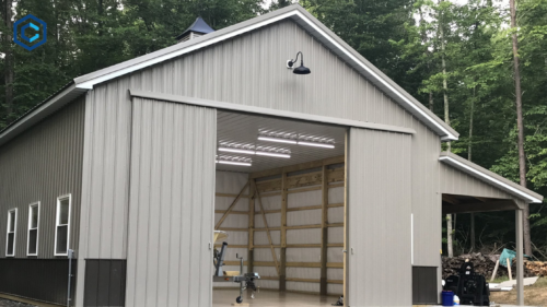 High-Tech Fully Insulated 30x50 Metal Building