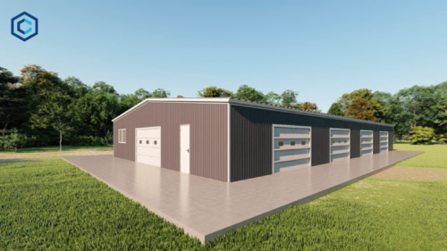 50x60 Steel Garage Buildings Kits