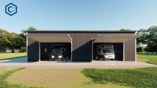 50x60 RV Garage Metal Buildings Kits