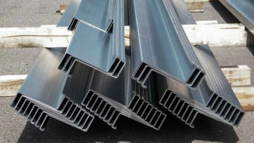 Galvanized purlins