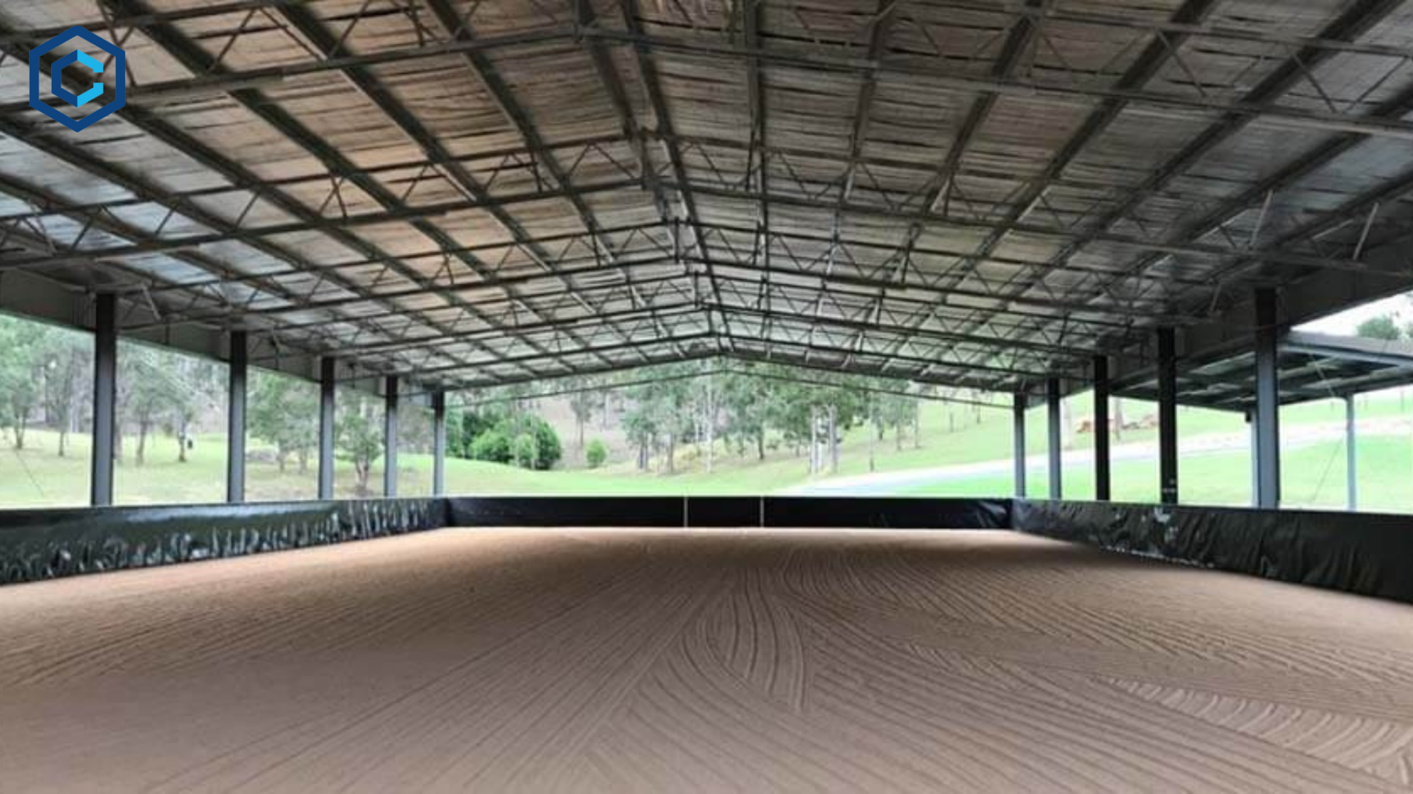 Indoor Riding Arenas - Steel & Stud