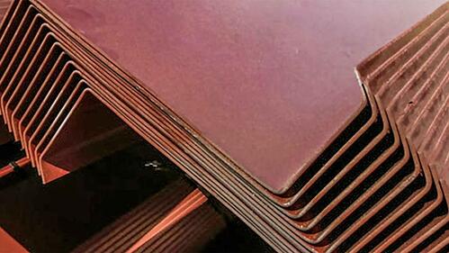 red oxide purlins