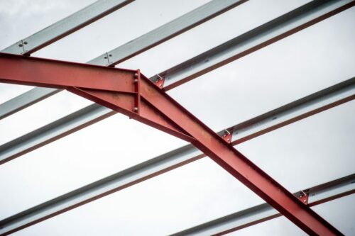 Cee purlins for metal roofing
