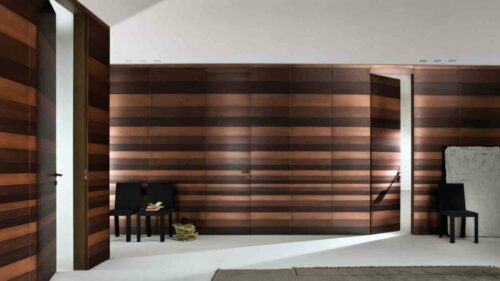 Modern Metal Panels Interior Walls