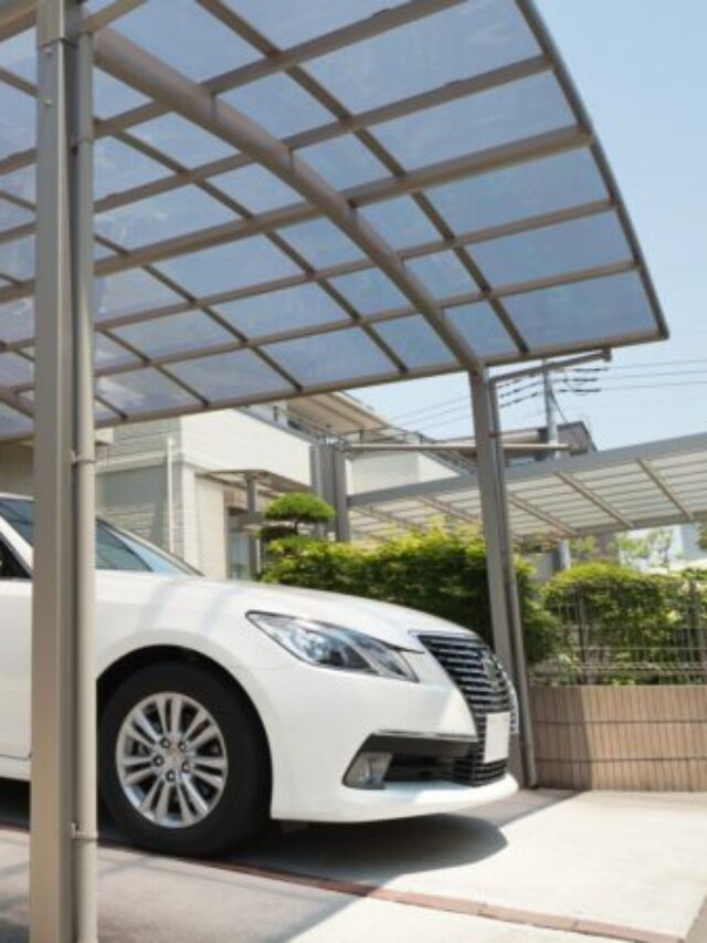 How to Dress Up A Carport