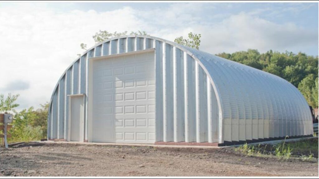 Metal Buildings with semicircular and segmental arches