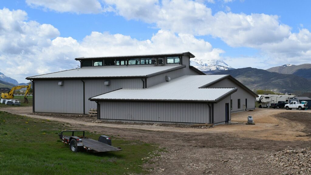 Metal Buildings with clerestory roofs