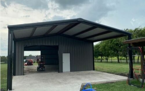 24x32 metal garage