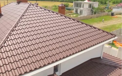 Concrete Tile Roofing For Metal Building.