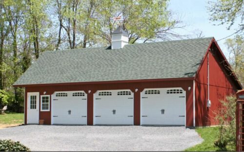 20x40 Salt Box Garage