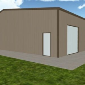 50×60 Steel Utility Building