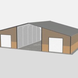 16×20 1-Car 16x20 Metal Garage