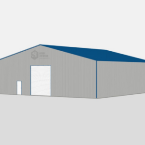 Deluxe Commercial Metal Buildings - 60 x 60 x 16