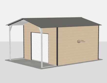 15x20 Metal Building - Image 9