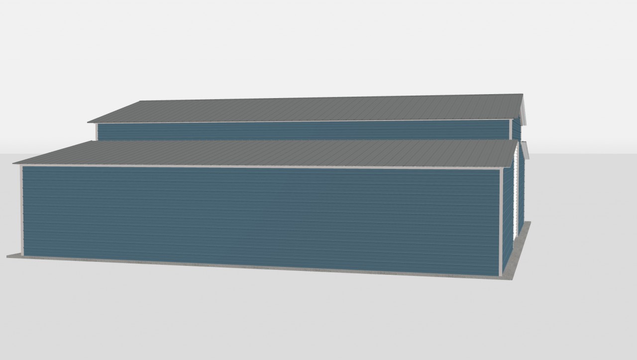 Raised Center Barns - 20 x 40 x 12 - Image 4