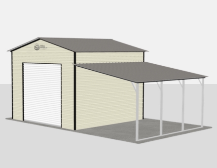 16x16 Metal Building - Image 4