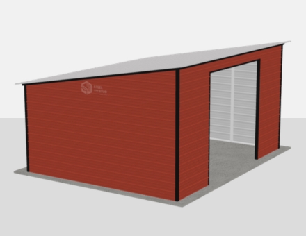 16x20 Metal Building - Image 2