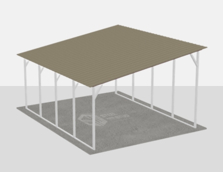 16x20 Metal Building - Image 3
