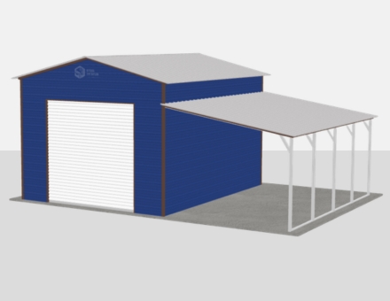 16x20 Metal Building - Image 7