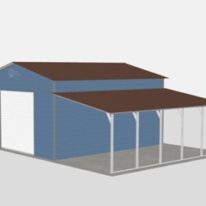15×20 Carport for One Vehicle