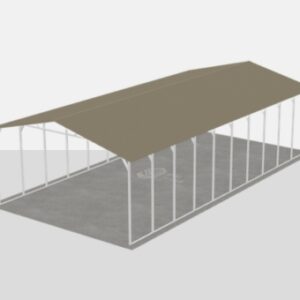 20×56 Metal Carport / Open Shelter