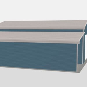 Deluxe Commercial Metal Buildings - 40 x 50 x 14