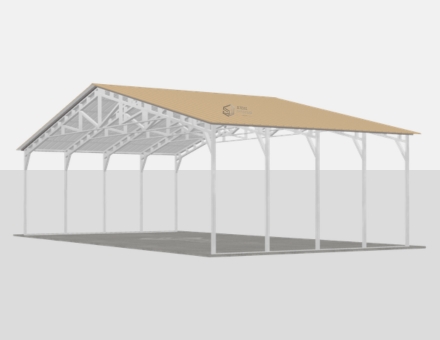 40x20 Metal Building - Image 4