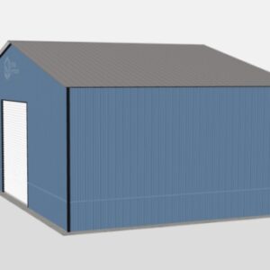 20×30 One-Car Garage with Workbench Metal Building Kit