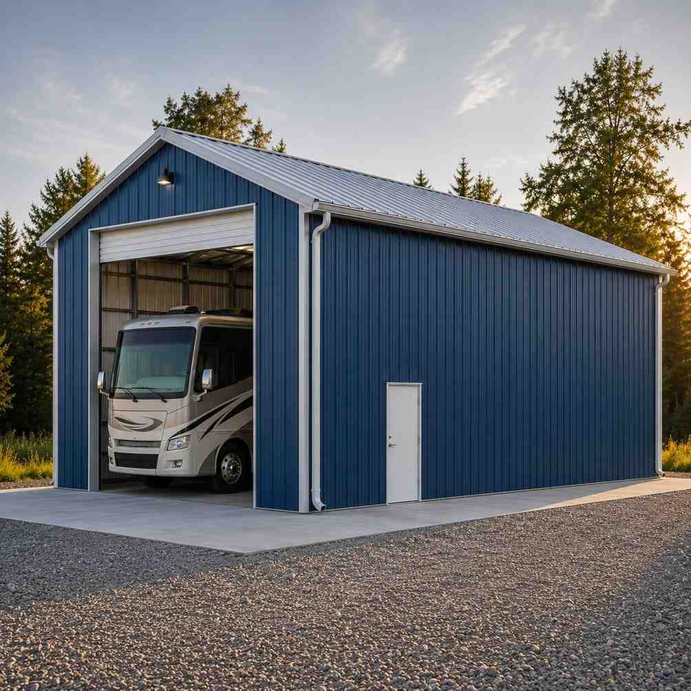 40x20 Metal Building - Image 8