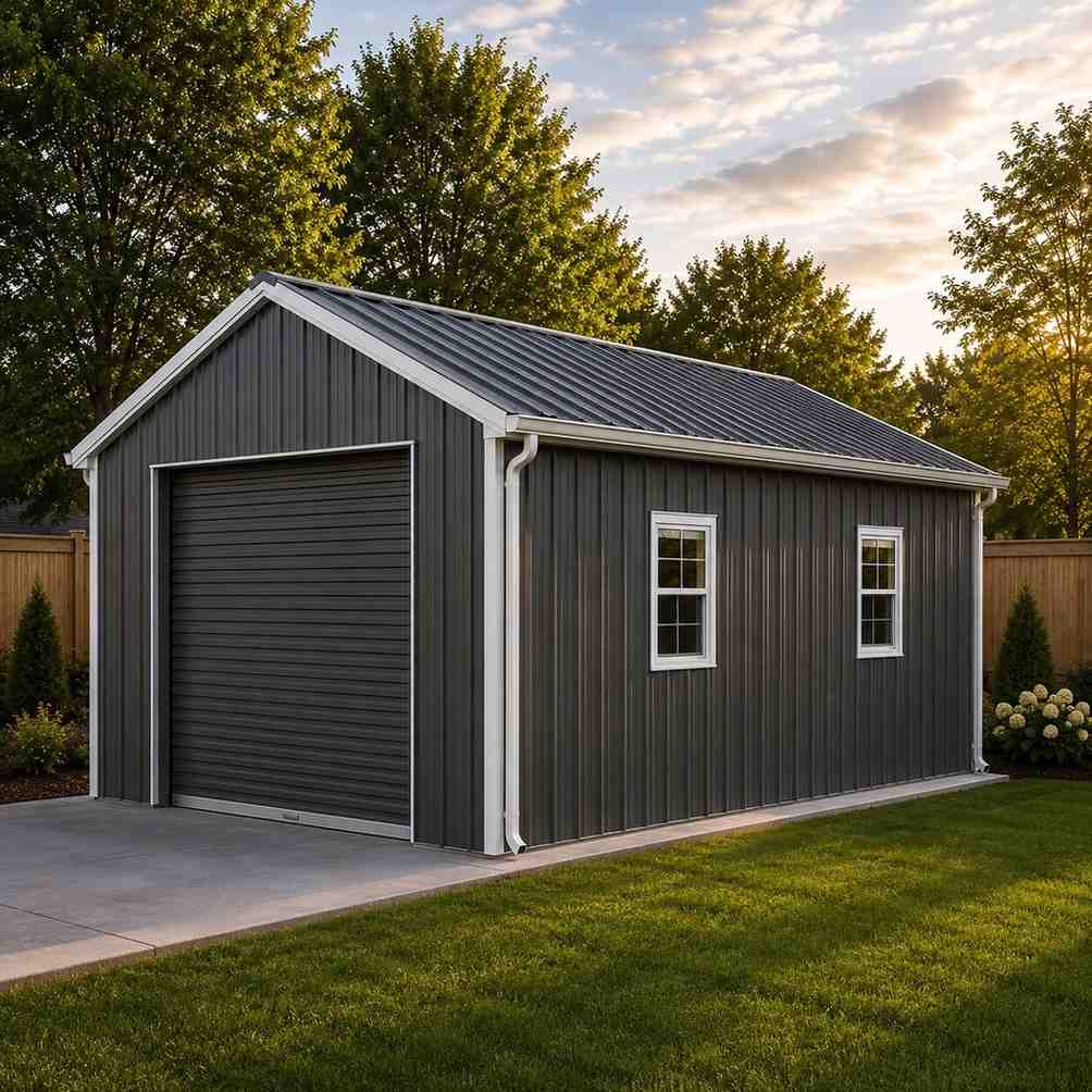 40x20 Metal Building - Image 6