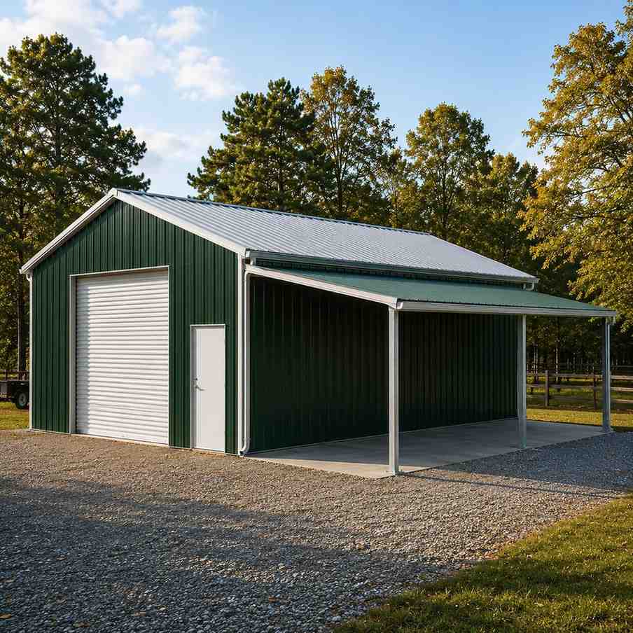 40x20 Metal Building - Image 3