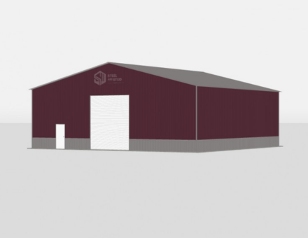 Commercial Metal Buildings - 50 x 50 x 16
