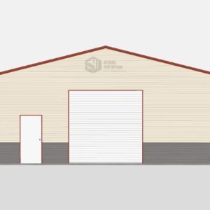 Triple Wide Metal Garages - 30 x 50 x 12