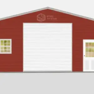 Standard Metal Garages - 24 x 40 x 10