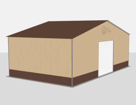 50x30 Metal Building - Image 2