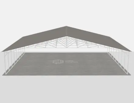 40×40 Metal Carport / Open Shelter