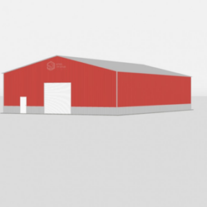 Commercial Metal Buildings - 50 x 80 x 16