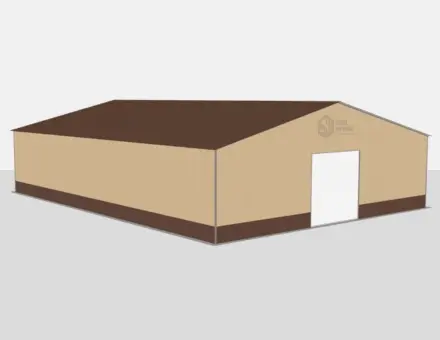 45×60 Multi-Car Metal Garage