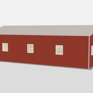 Standard Metal Garages - 24 x 40 x 10