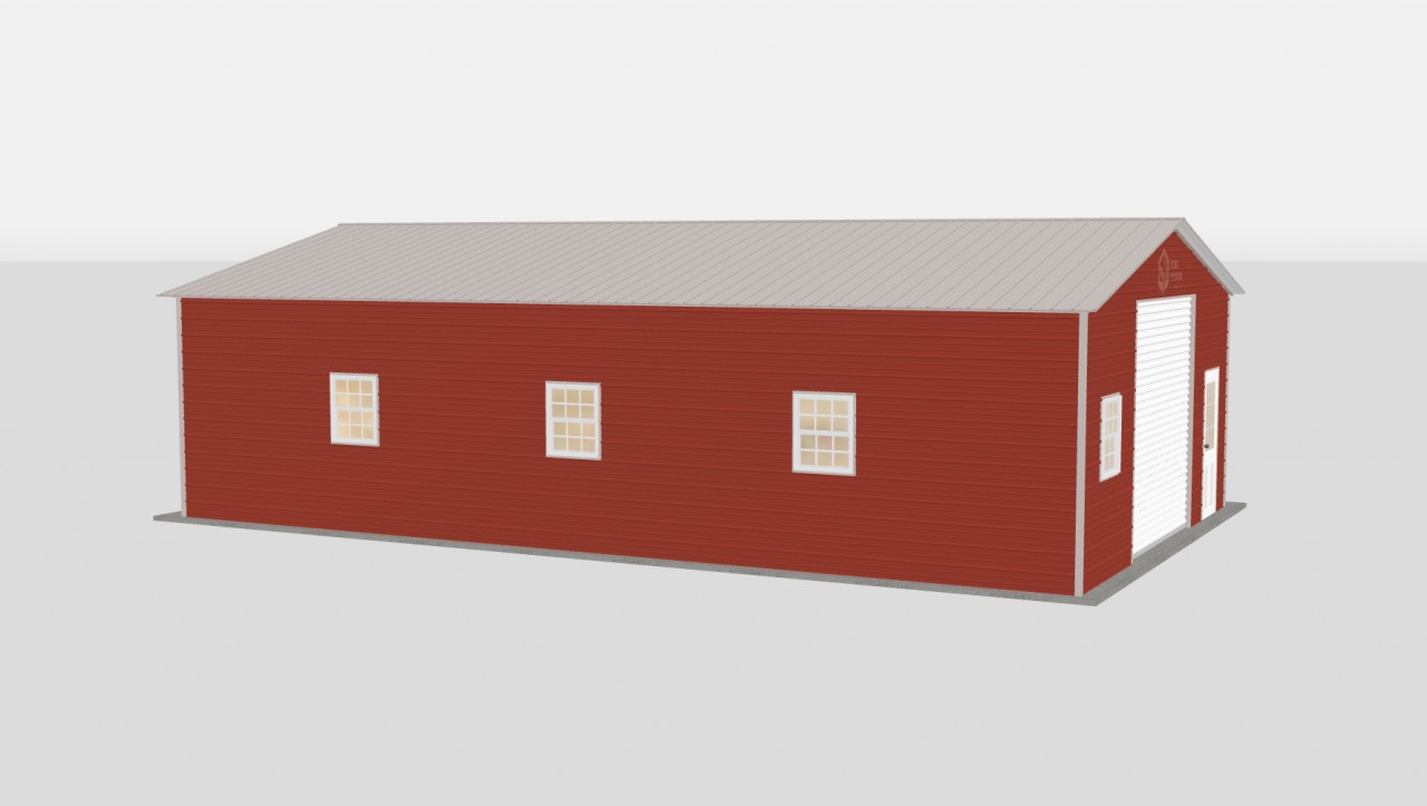 Standard Metal Garages - 24 x 40 x 10 - Image 2