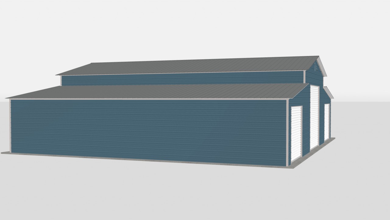 Raised Center Barns - 20 x 40 x 12 - Image 2