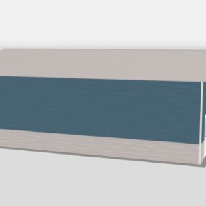 Triple Wide Metal Garages - 30 x 40 x 12