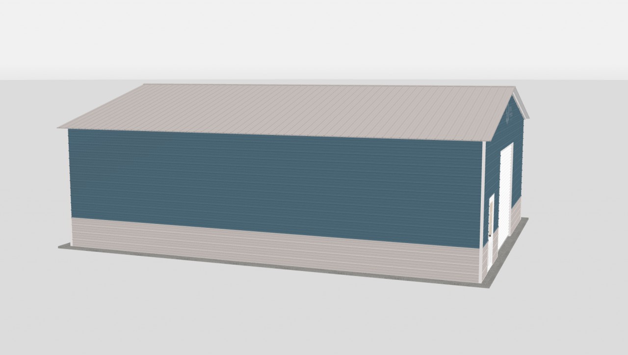 Triple Wide Metal Garages - 30 x 40 x 12 - Image 2