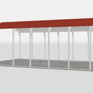Standard Metal Carports - 20 x 30 x 10