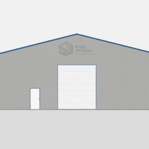 Deluxe Commercial Metal Buildings - 60 x 60 x 16