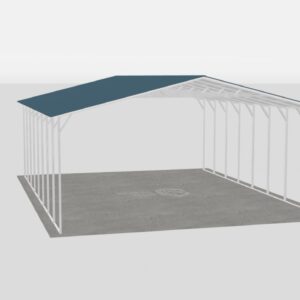 Triple Wide Metal Carports - 30 x 30 x 10