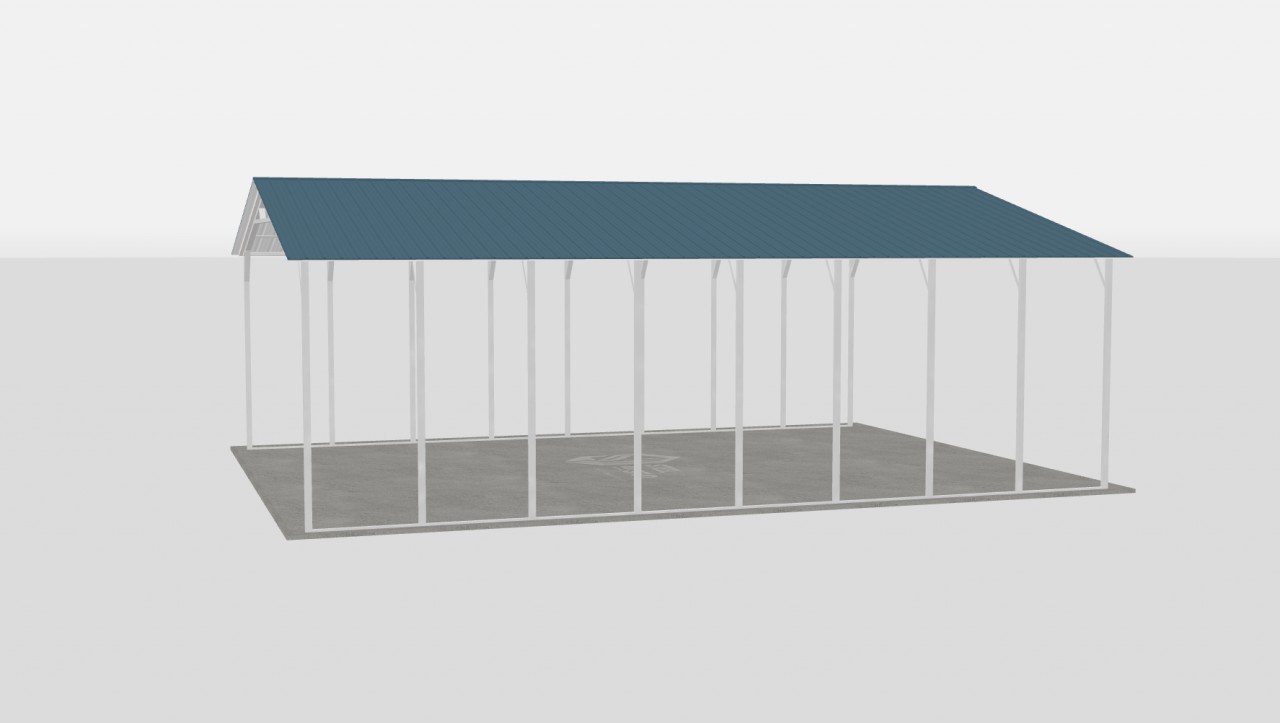 Triple Wide Metal Carports - 30 x 30 x 10 - Image 4