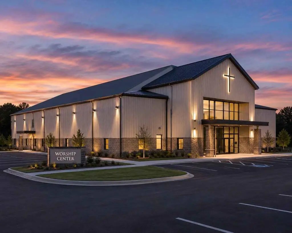 100×100 Worship Center / Fellowship Hall