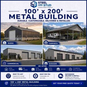 100x200 Metal Building